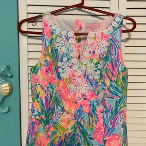 Lilly Pulitzer womens shift dress - size 00